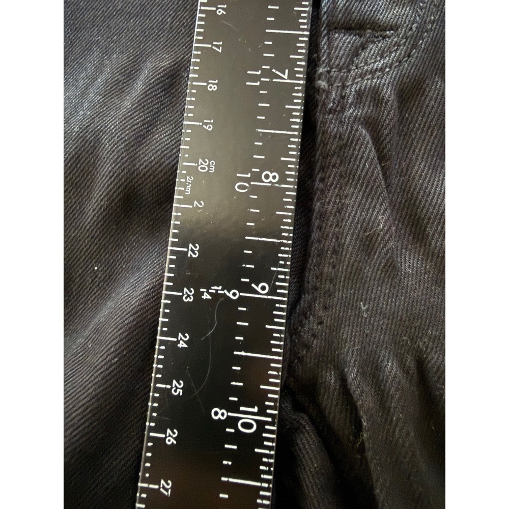 Hudson Skinny Jeans Women 27 Black Cotton Lyocell Stretch Made in USA Casual - Picture 10 of 10